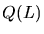 $Q(L)$